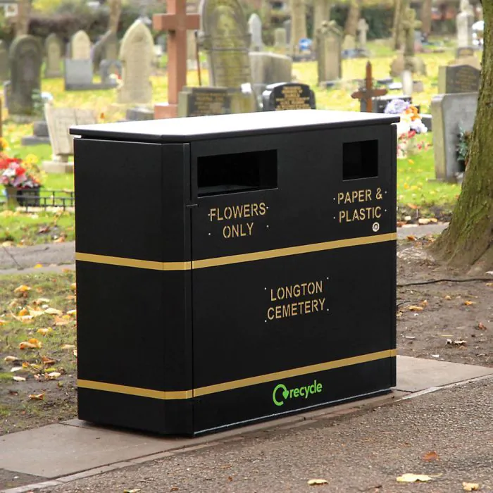 Derby Cemetery Recycling Bin - 6