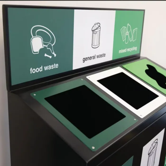 Daventry Internal Recycling Bin - Triple - 12