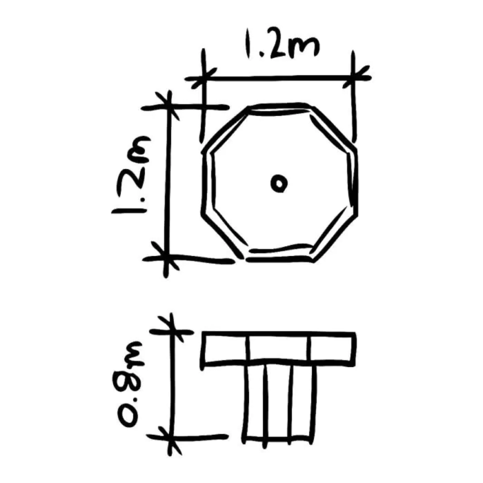 Pedestal Sand Pit - 7