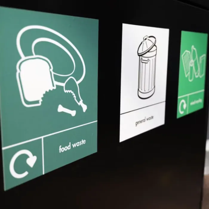 Daventry Internal Recycling Bin - Triple - 11