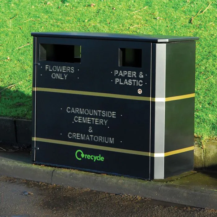 Derby Cemetery Recycling Bin - 7