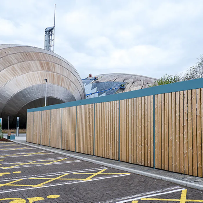 Turvec Cubic Timber Bike Store - Enclosed - 4