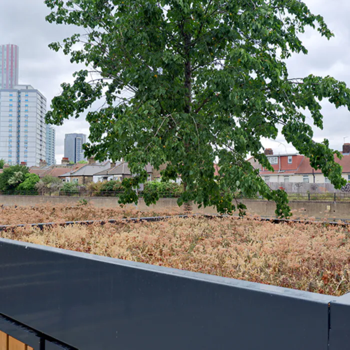 Turvec Cubic Green Roof Bike Shelter - 7