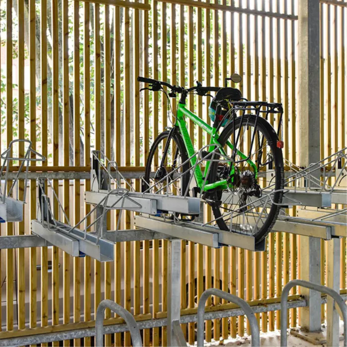 Easi-Riser 2-Tier Cycle Rack (Lift Assisted) - Express - 3