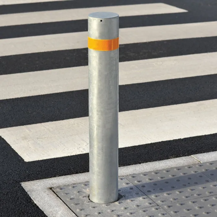 140mm Galvanised Heavy Duty Economy Bollard - Express - 2