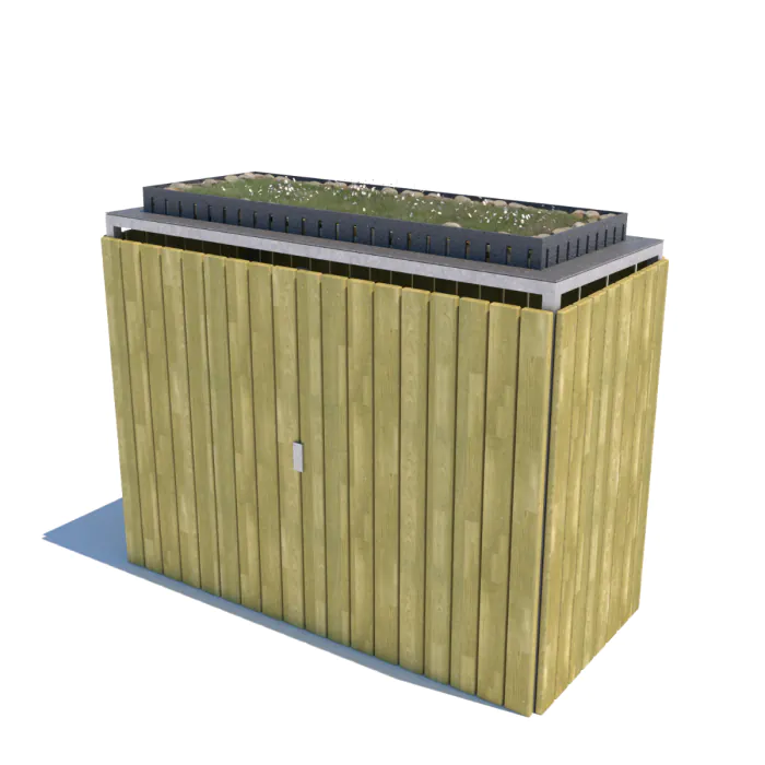 Buxton Sedum Roof Locker - 1