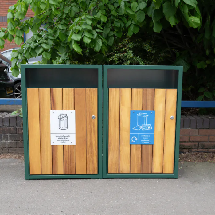Double Westleigh Recycling Bin - 5