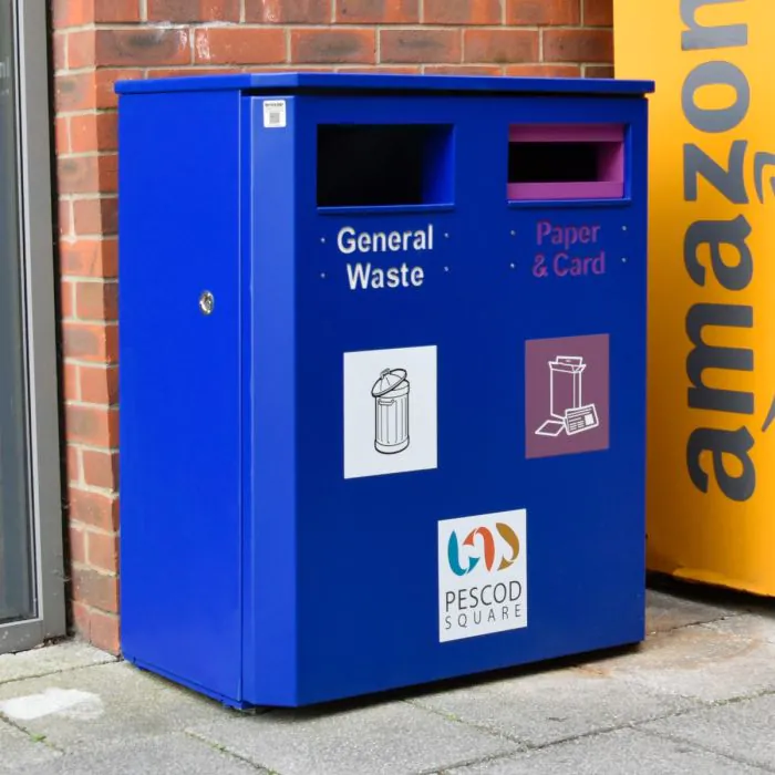 Derby Double E Recycling Bin - 0