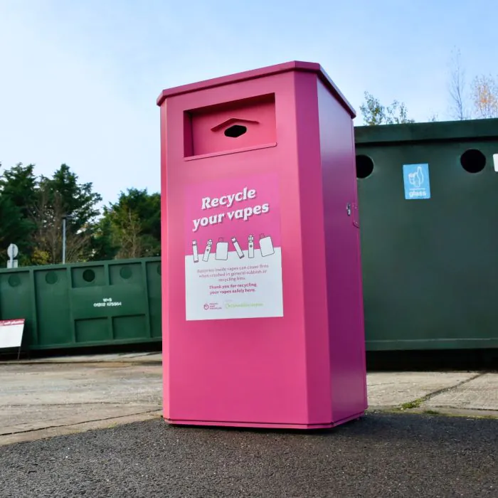 Derby Vape Recycling Bin - 4
