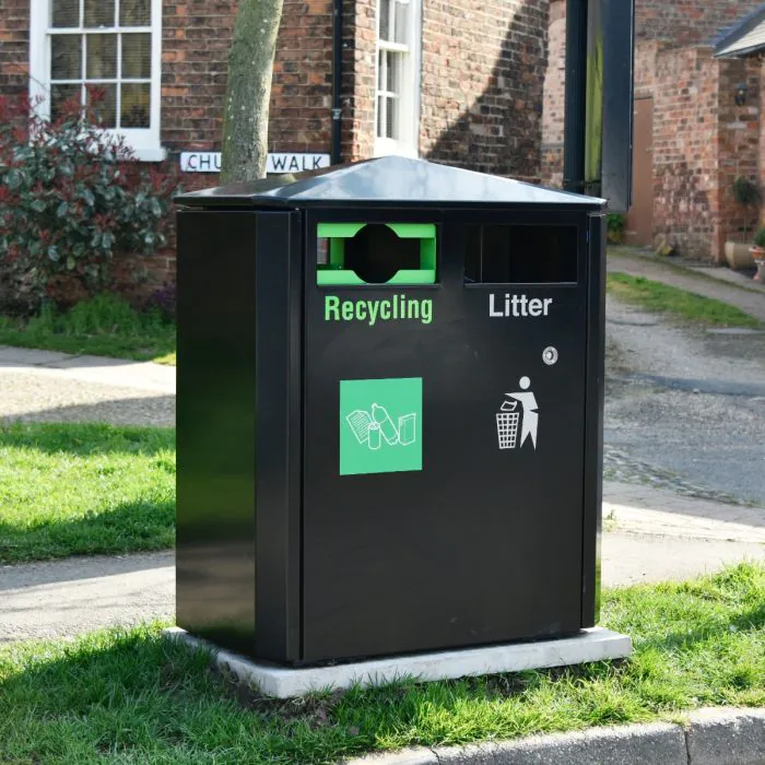 Derby Double E Recycling Bin - 23