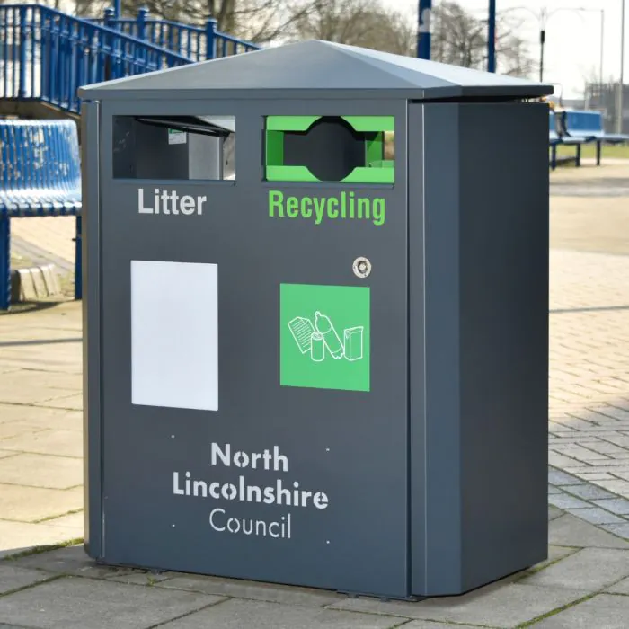 Derby Double E Recycling Bin - 11