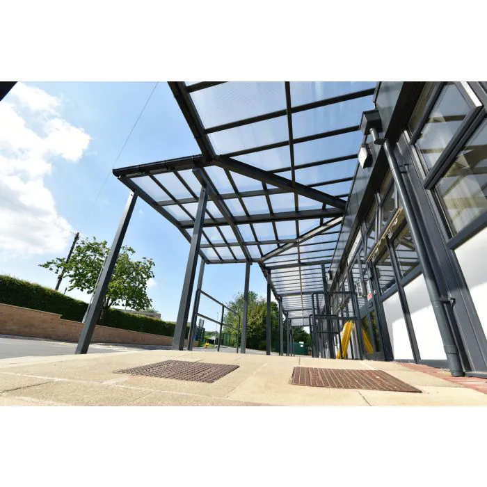 Newcastle Duopitch Entrance Canopy - 3