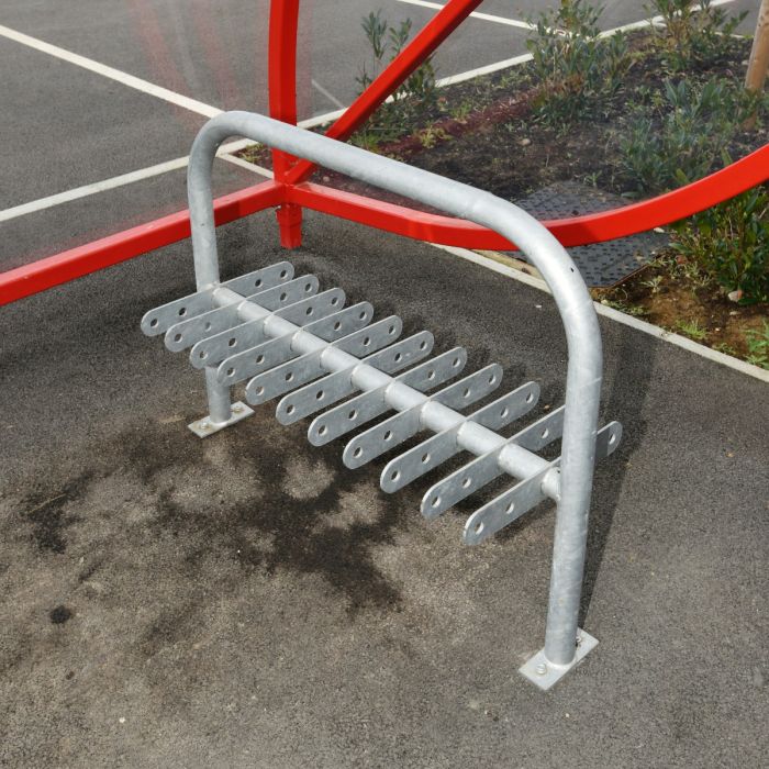 Triangle Scooter Rack Scooter Rack | Scooter Racks for Schools