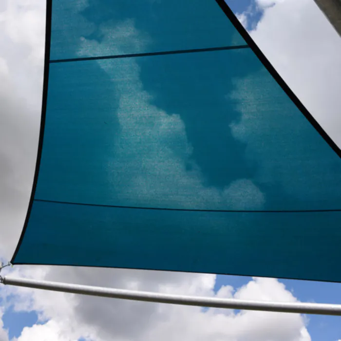 Triangle Perimeter Beam Shade Sail - 4