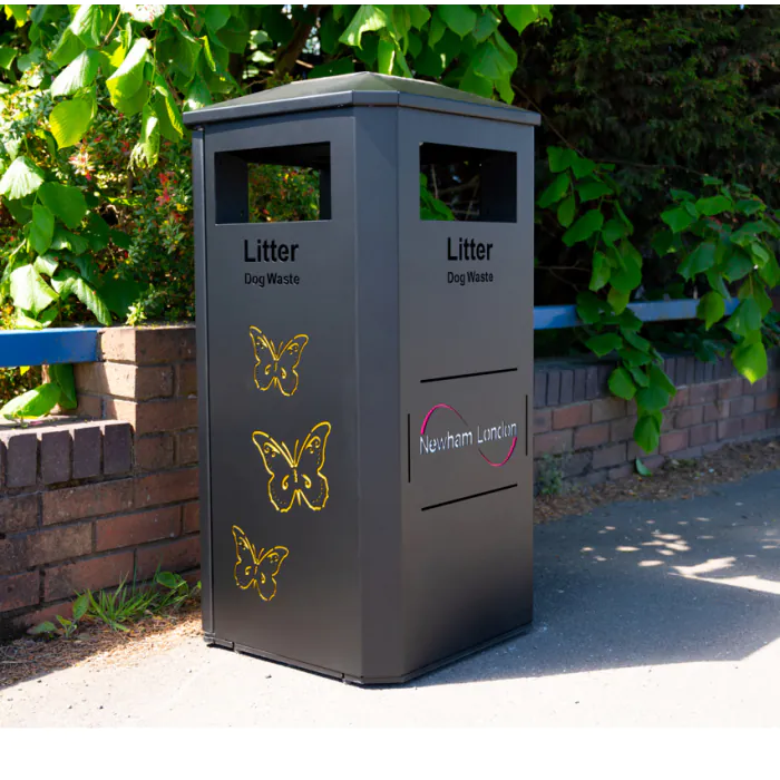 Derby Contemporary Litter Bin - 3