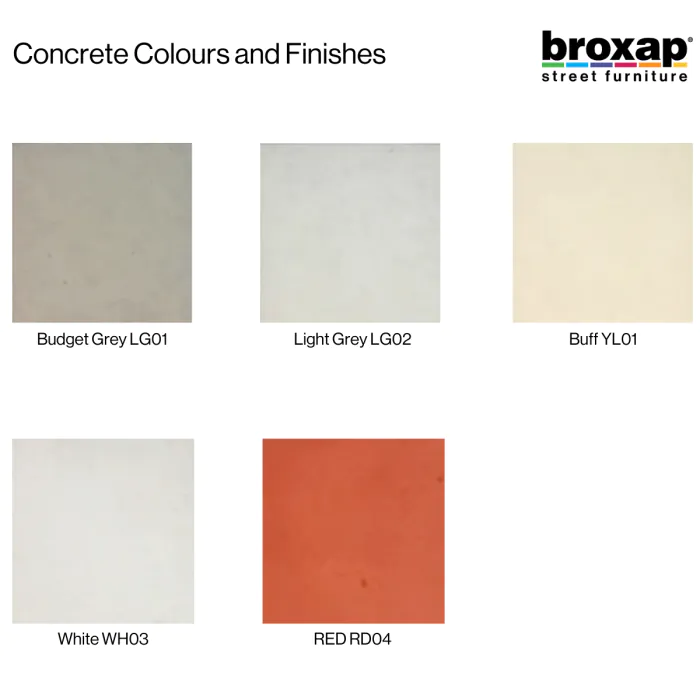 Pendlebury Modular Curved Concrete Bench - 5