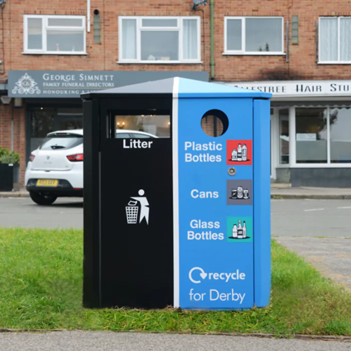 Derby Double Recycling Bin - 27
