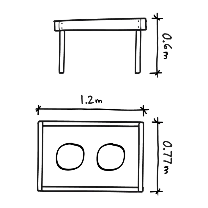Discovery Table with Bowls - 1
