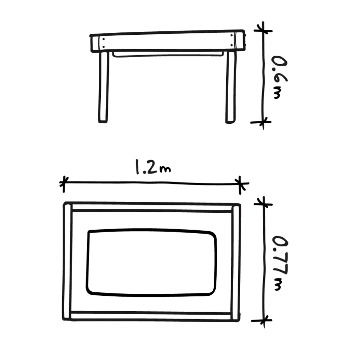 Discovery Table with Tray - 3
