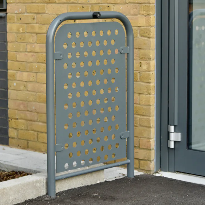 Door Barrier with Perforated Infill Panel - 3