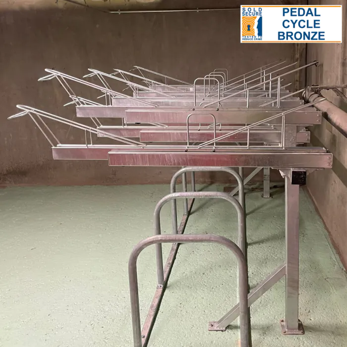 Eco-Riser Two Tier Cycle Parking System