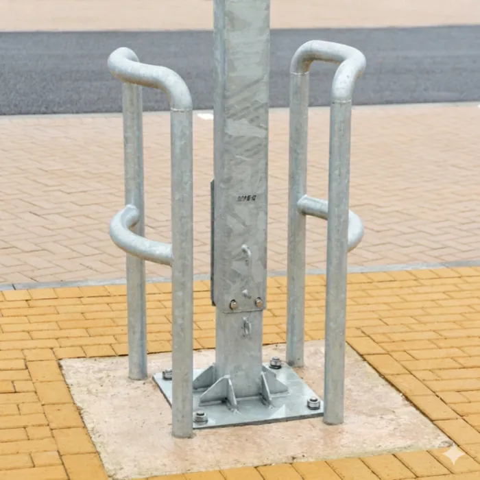Split Lamp Post Protector