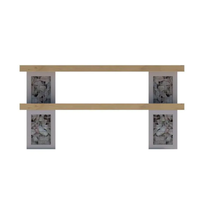 Handforth Gabion Picnic Table - 1