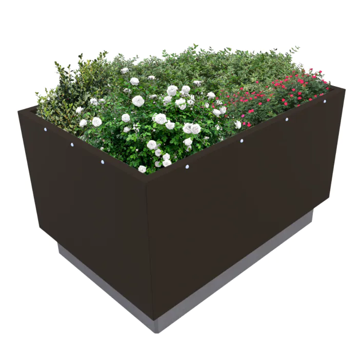 HVM Steel CT Block Planter