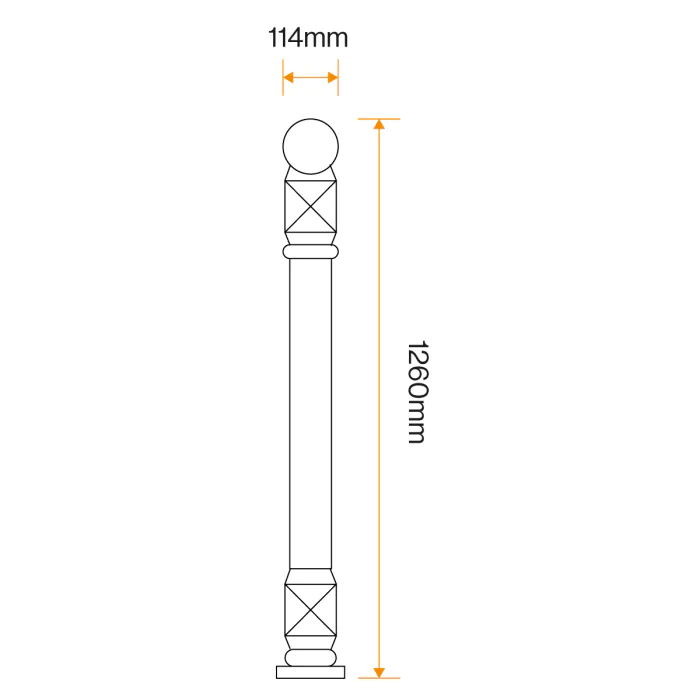 Irwell PU Panel Post - 15