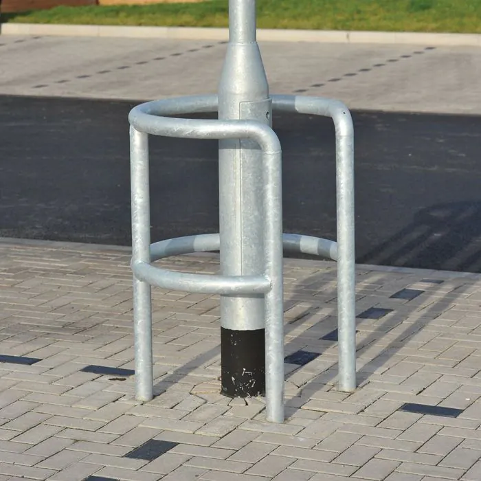 Round Lamp post and EV Charger Protector - 4