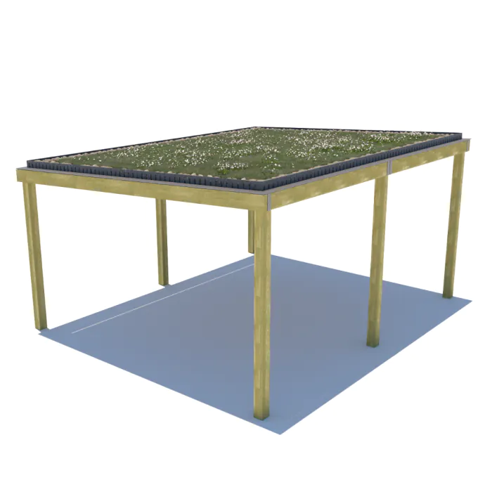 New Forest Sedum Roof Shelter - 1