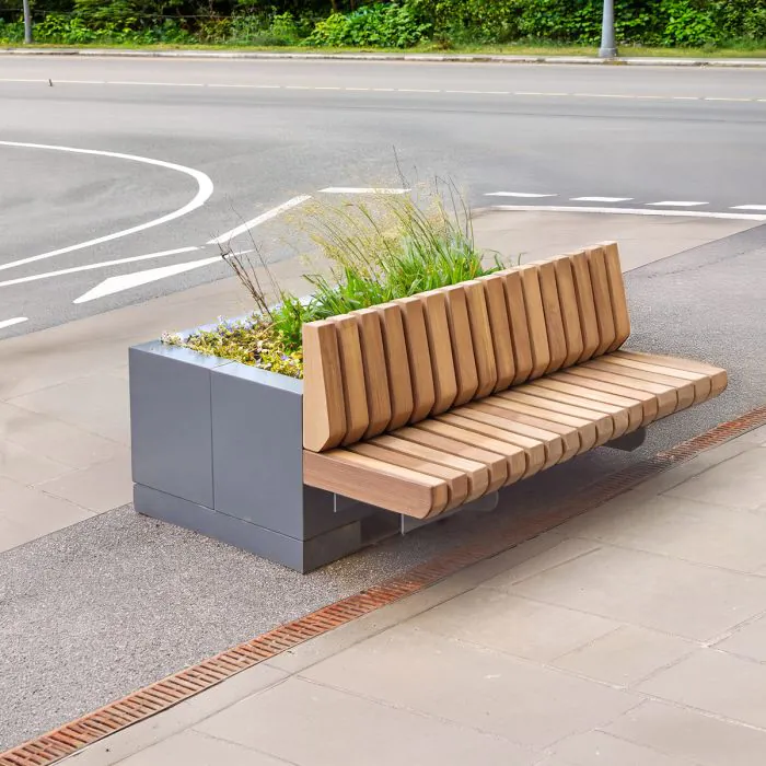 Oswestry Box Seated Planter