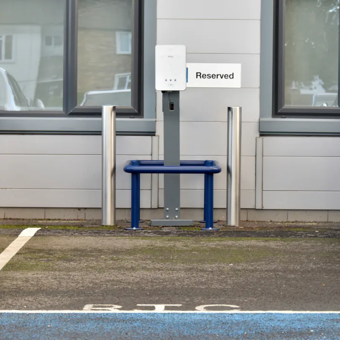 Short EV Lamp Post Protector