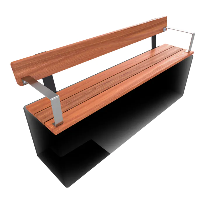 Concrete Bench Unity 1500 - 4