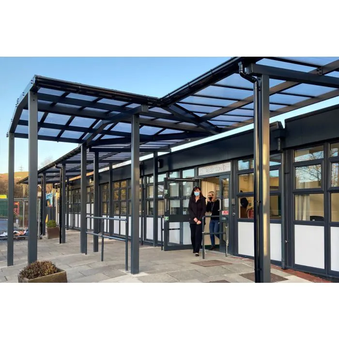 Newcastle Duopitch Entrance Canopy - 1