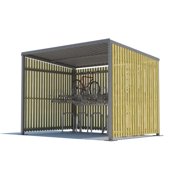 Blox C - Two Tier Cycle Shelter - 4