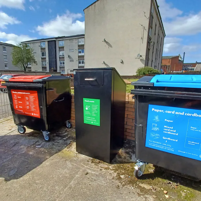 Food Waste Wheelie Bin Housing - 1
