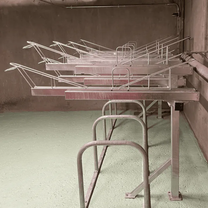 Eco-2-Tier Cycle Rack (Manual Lift) - Express - 1