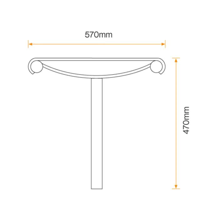 Weyburn Bench - Stainless Steel - 11