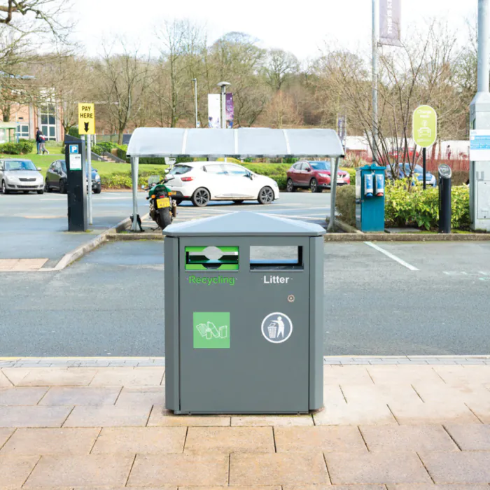 Derby Double Recycling Bin - 6