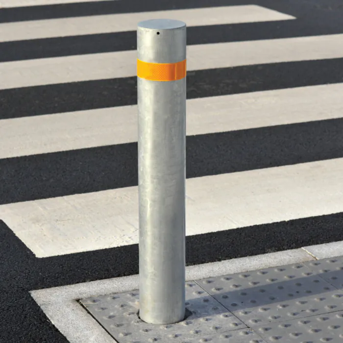 168mm Galvanised Heavy Duty Economy Bollard - Express - 2