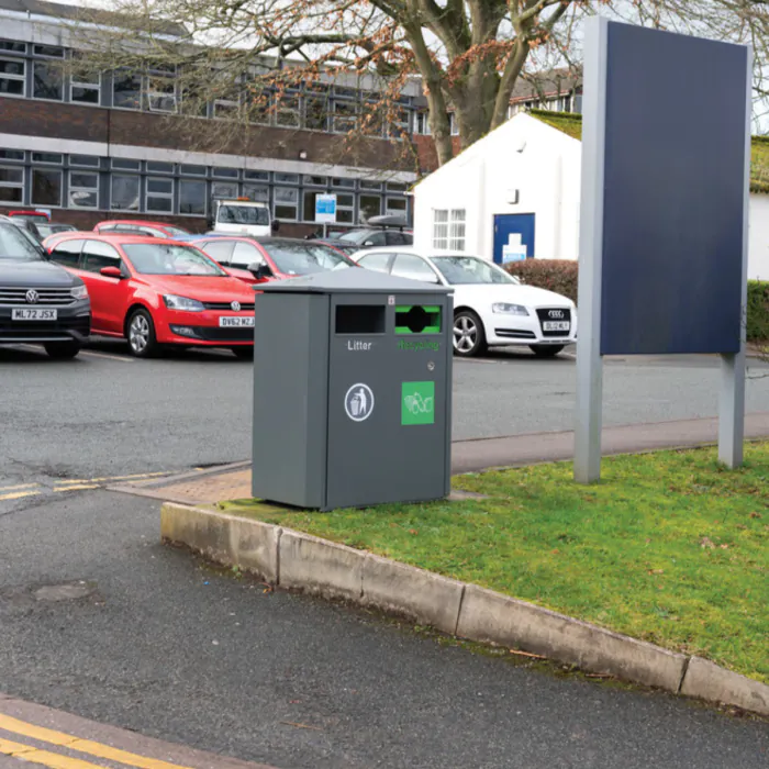 Derby Double Recycling Bin - 5