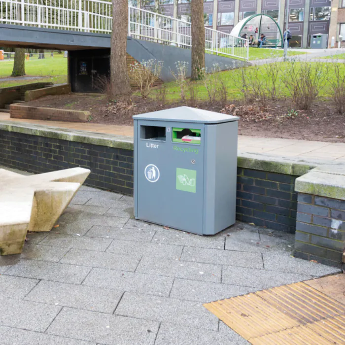 Derby Double Recycling Bin - 4