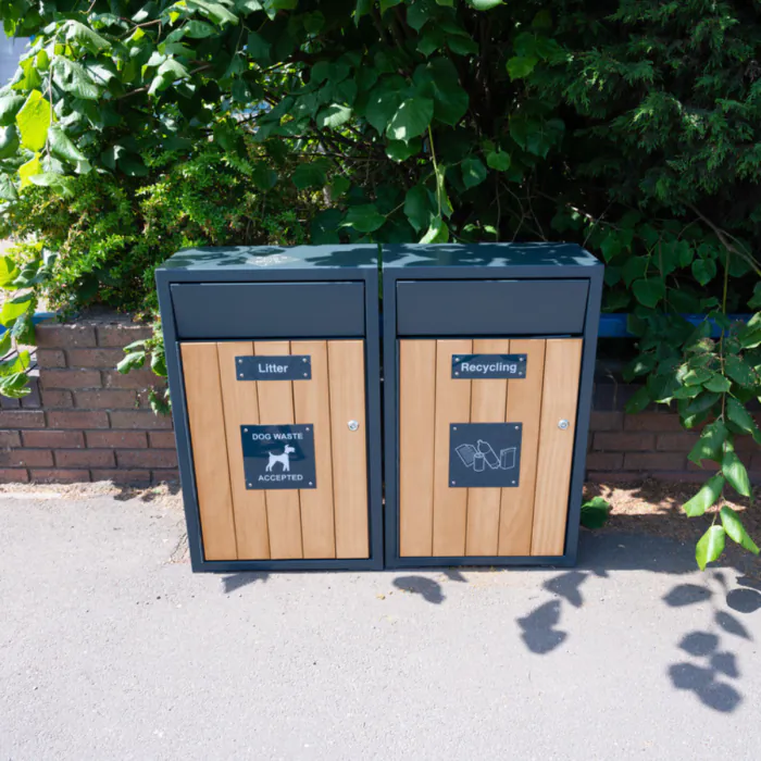 Double Westleigh Recycling Bin - 1