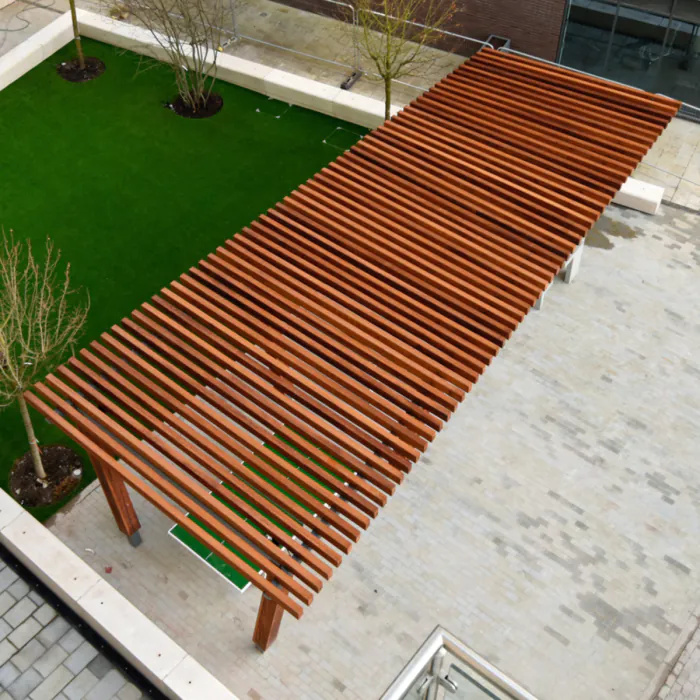 Slate Yard Timber Canopy - 1