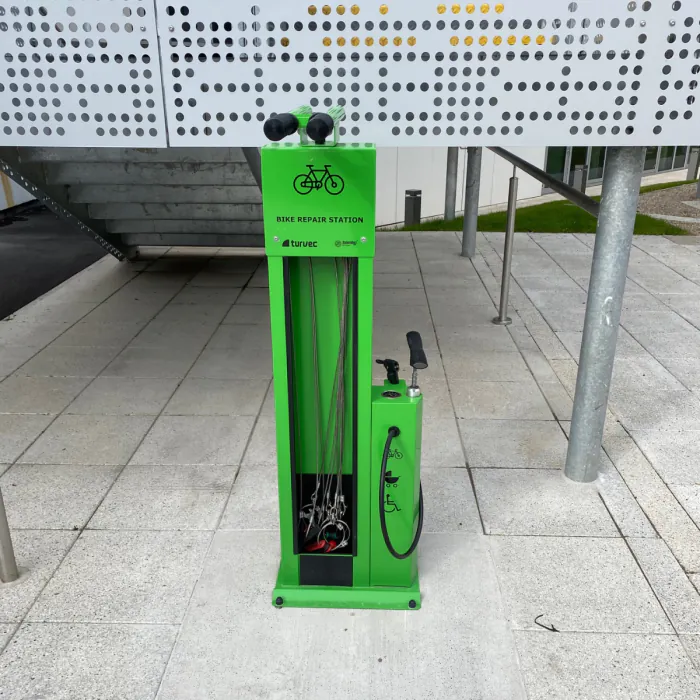 Turvec's Public Bike Repair Station & Pump - 1