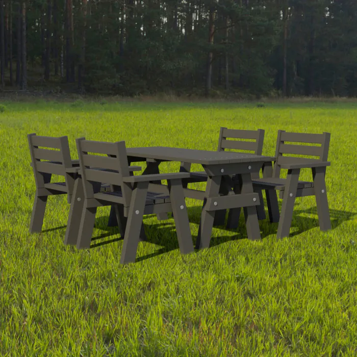 Whitchurch Recycled Plastic dining set Whitchurch Recycled Plastic dining set