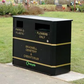 Derby Cemetery Recycling Bin