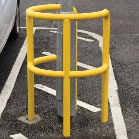 Round Lamp Post Protector 