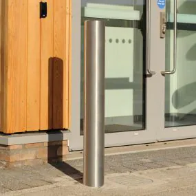 Semi Domed Sheffield Stainless Steel Bollard
